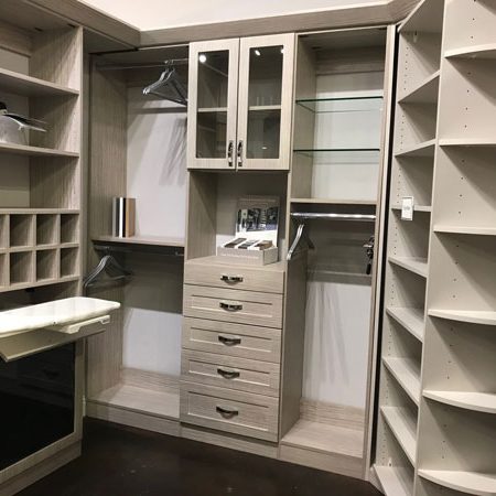 full-service kitchen and bath showroom custom closets and closet systems