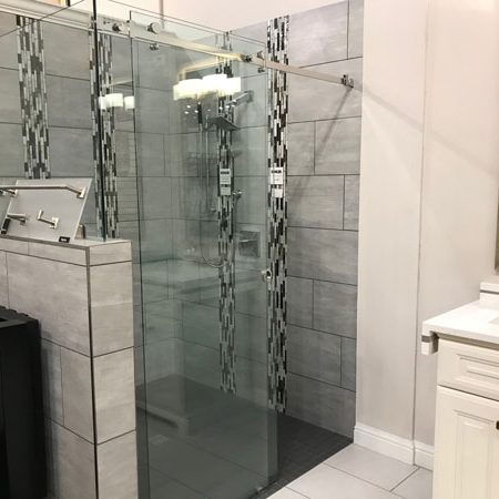 full-service kitchen and bath showroom shower doors