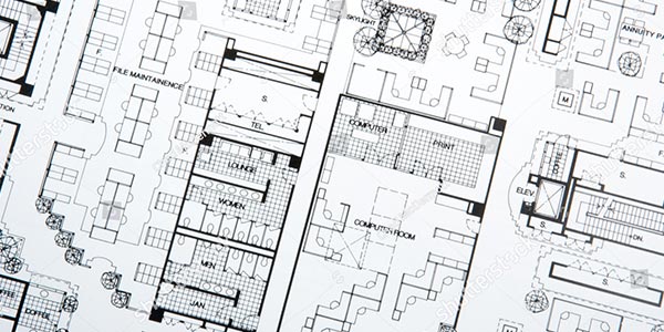 architectural interior design and space planning